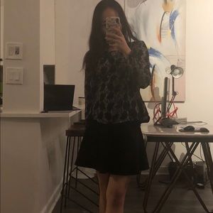 Vintage style embroidered blouse